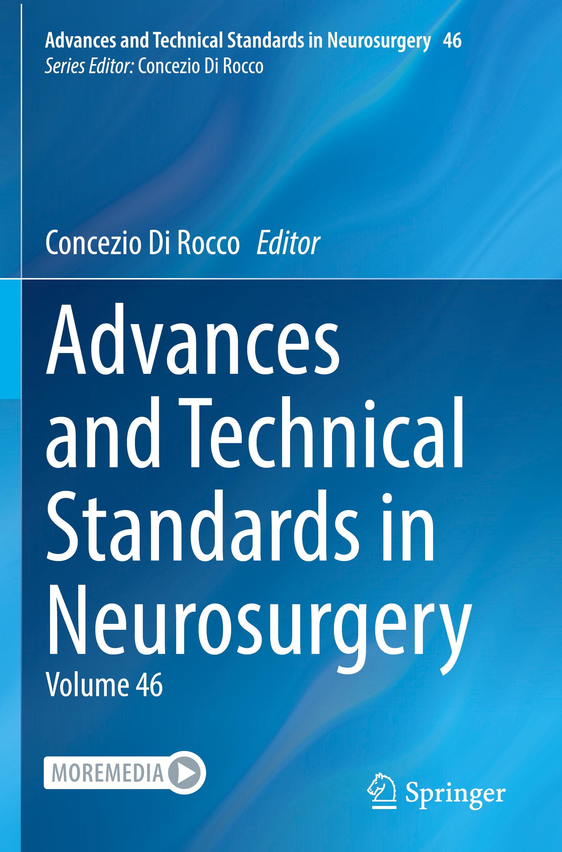 Vorderes Coverbild Advances and Technical Standards in Neurosurgery