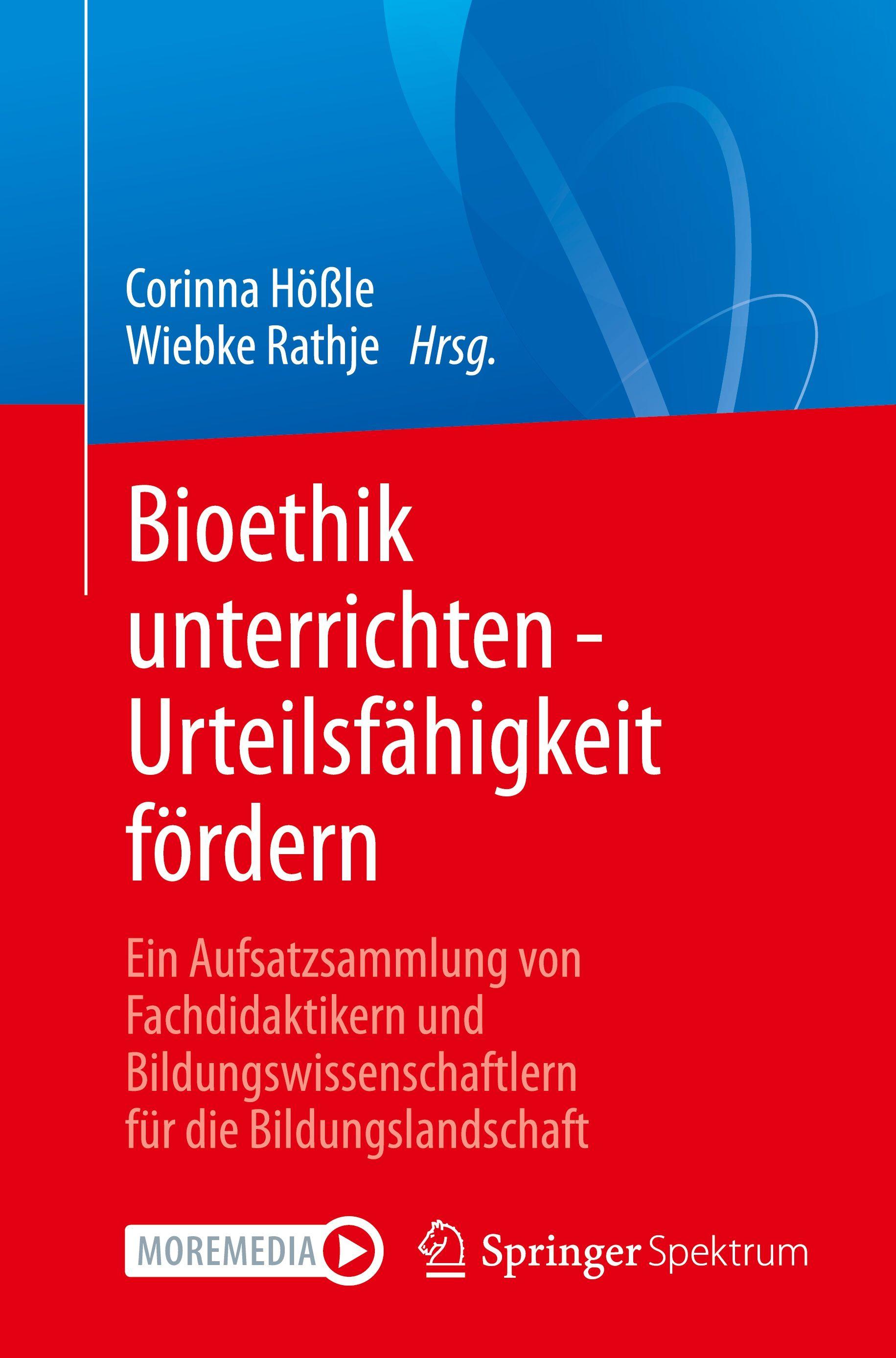 Vorderes Coverbild Bioethik unterrichten - Urteilsfähigkeit fördern
