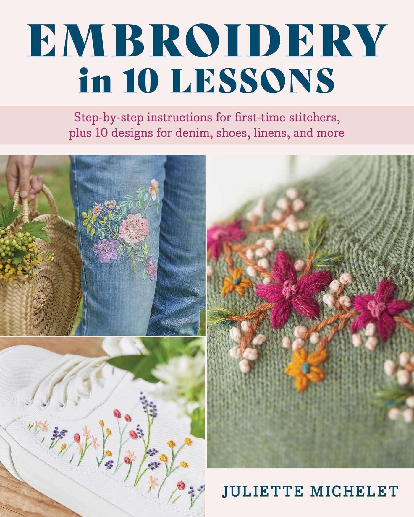 Vorderes Coverbild Embroidery in 10 Lessons