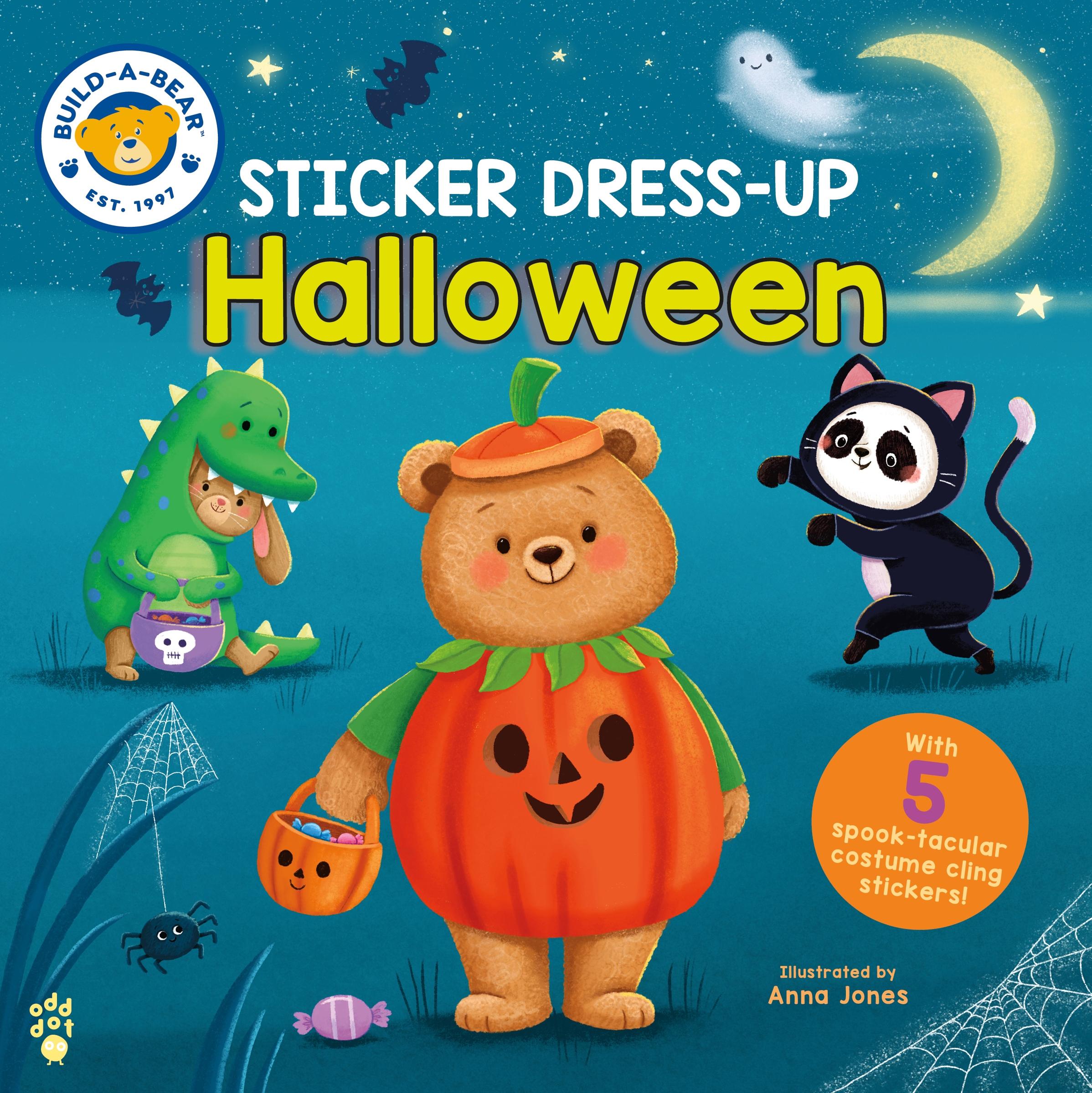 Vorderes Coverbild Build-A-Bear: Sticker Dress-Up: Halloween