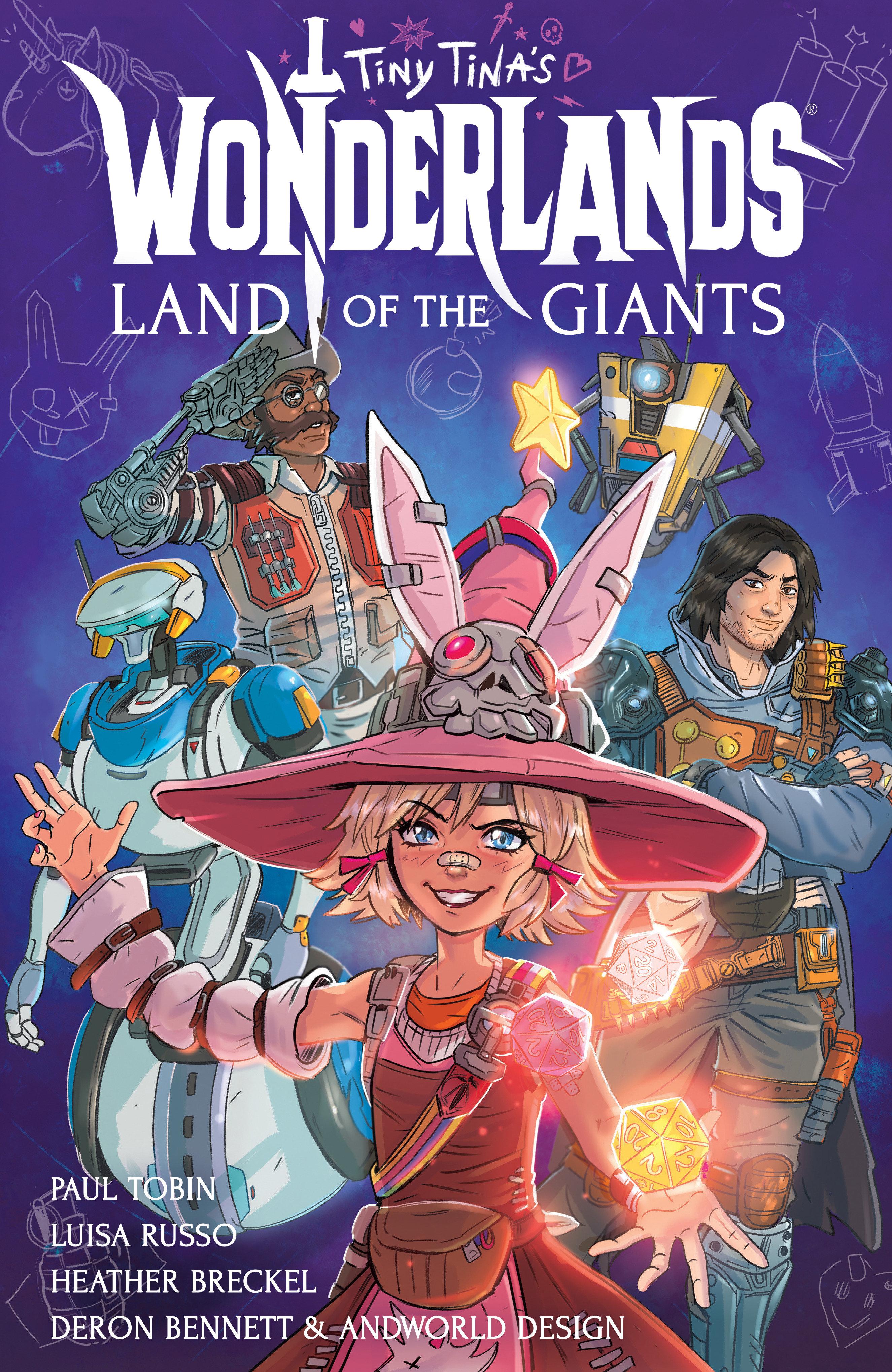 Vorderes Coverbild Tiny Tina's Wonderlands: Land of the Giants