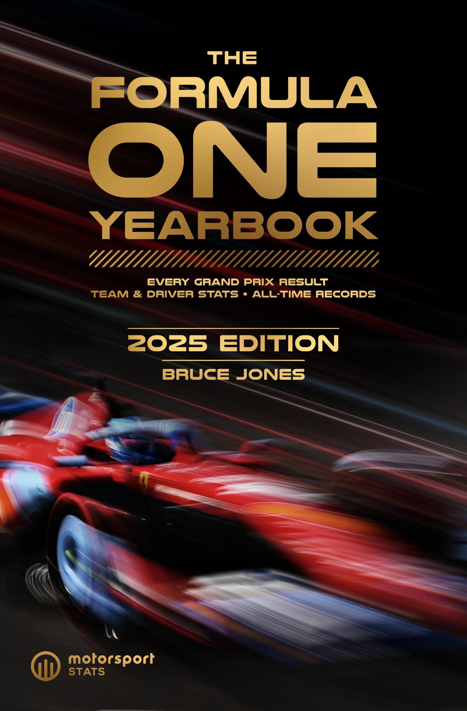 Vorderes Coverbild The Formula One Yearbook 2025