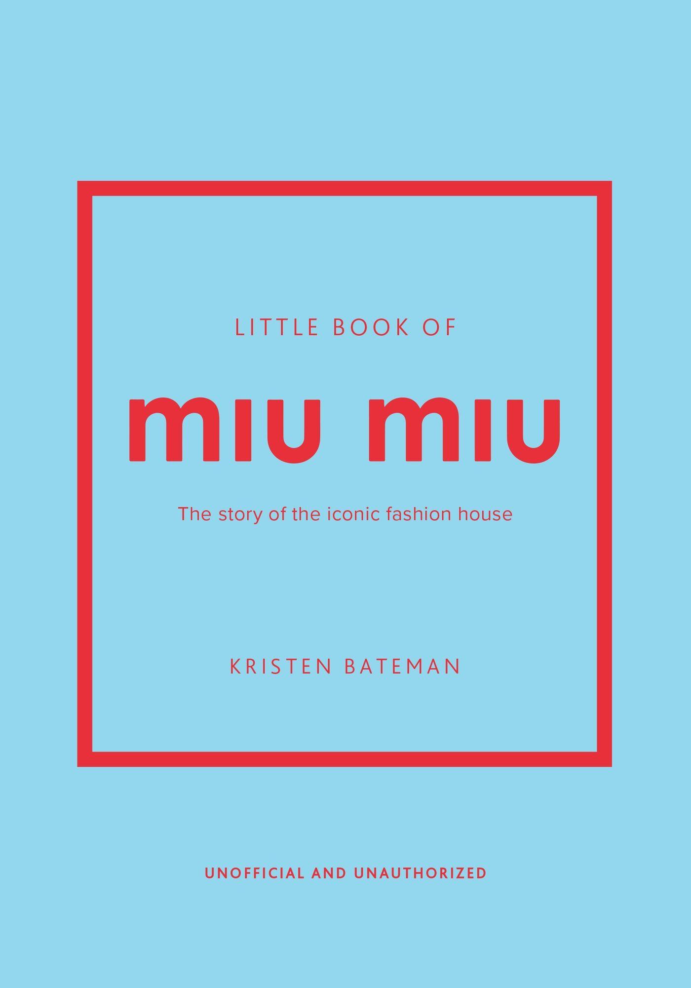 Vorderes Coverbild Little Book of Miu Miu