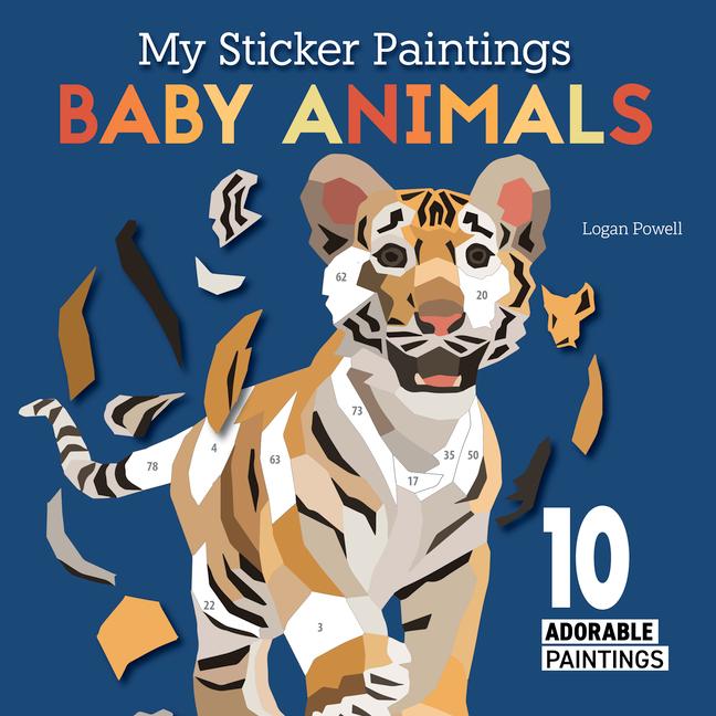 Vorderes Coverbild My Sticker Paintings: Baby Animals