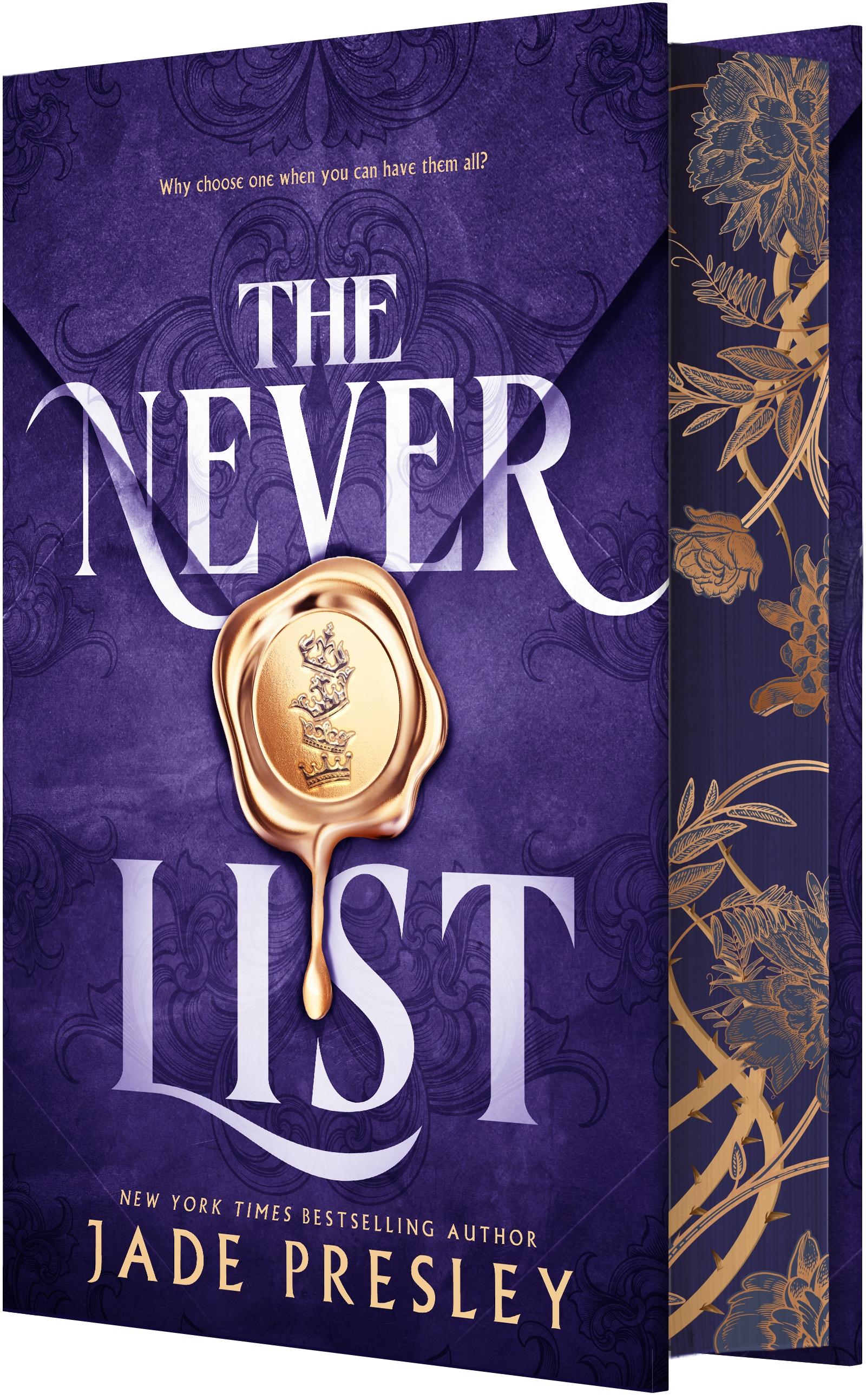 Vorderes Coverbild The Never List (Deluxe Limited Edition)