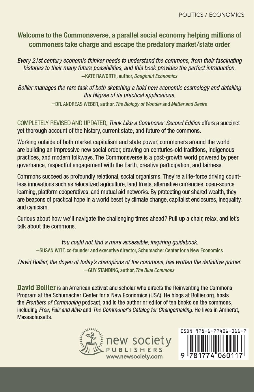 Rückseitencover Think Like a Commoner, Second Edition