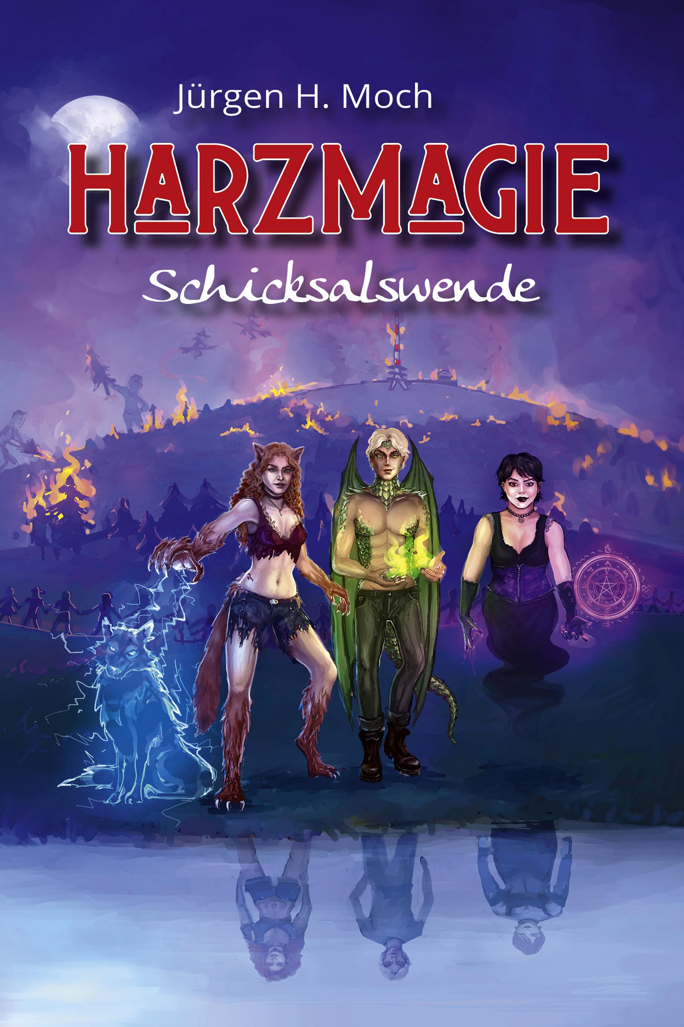 Vorderes Coverbild Harzmagie