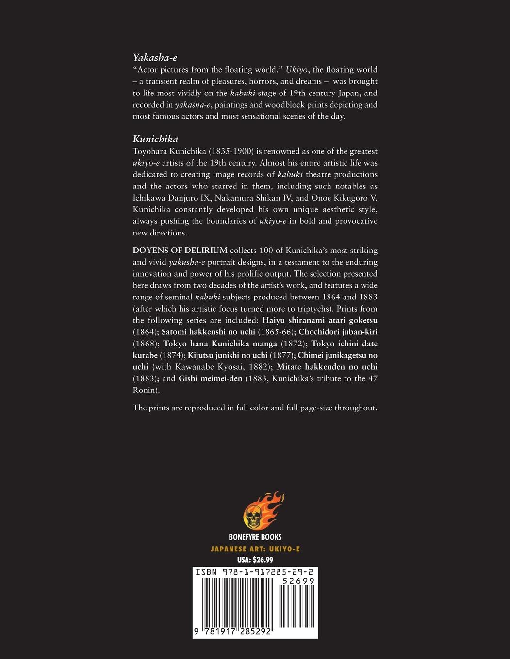 Rückseitencover DOYENS Of DELIRIUM