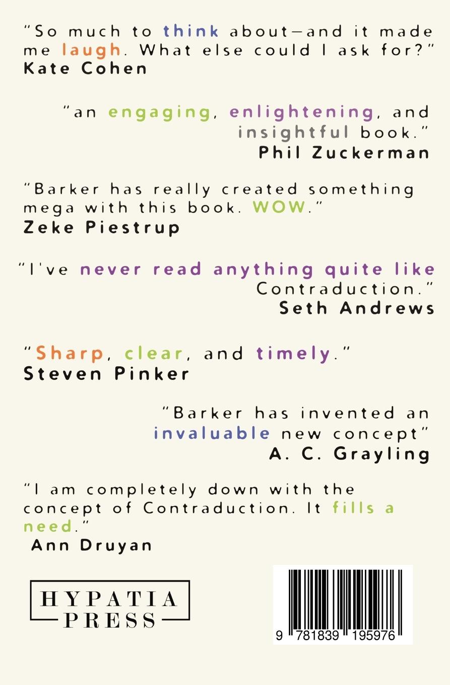 Rückseitencover Contraduction