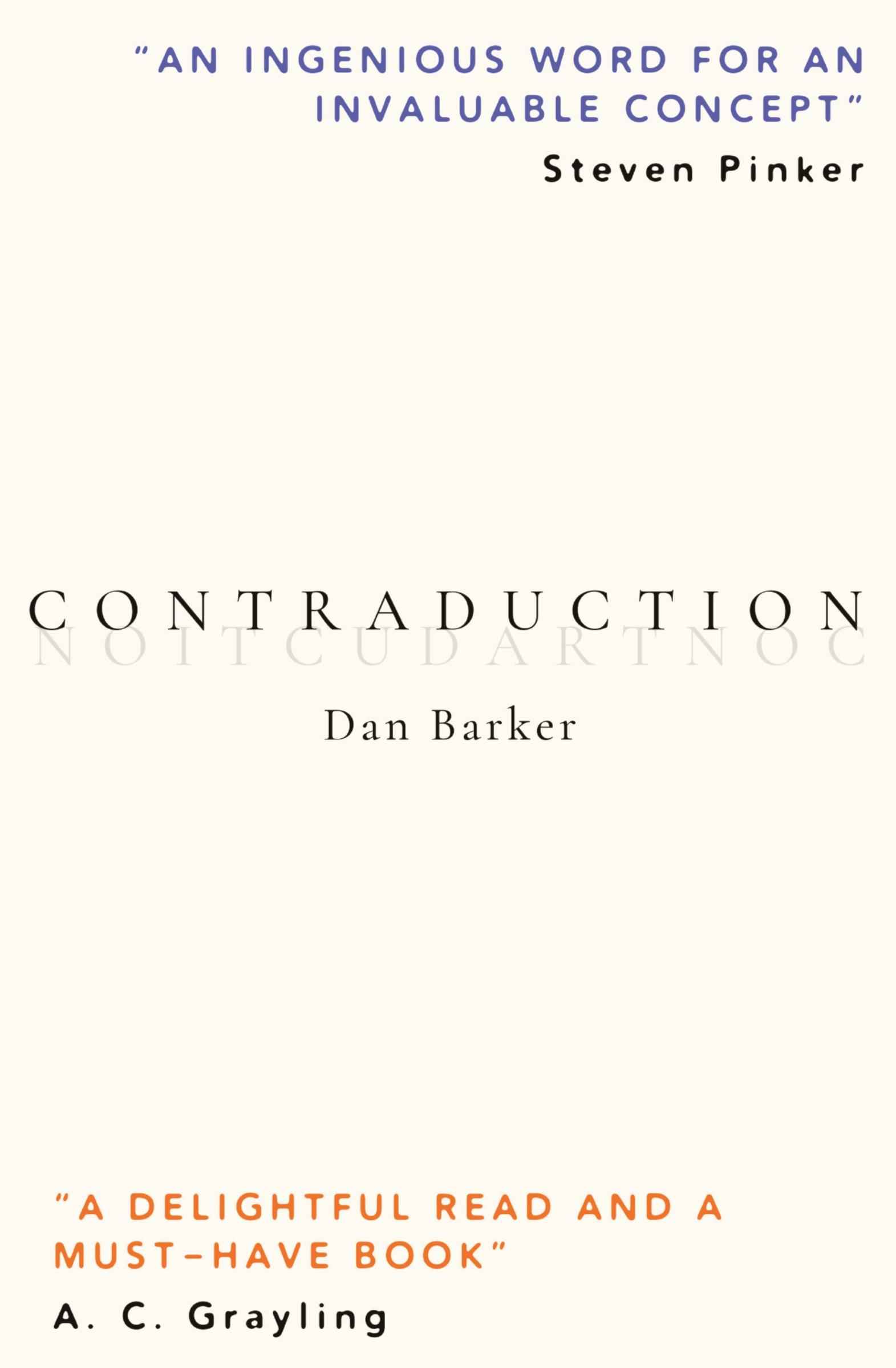 Vorderes Coverbild Contraduction