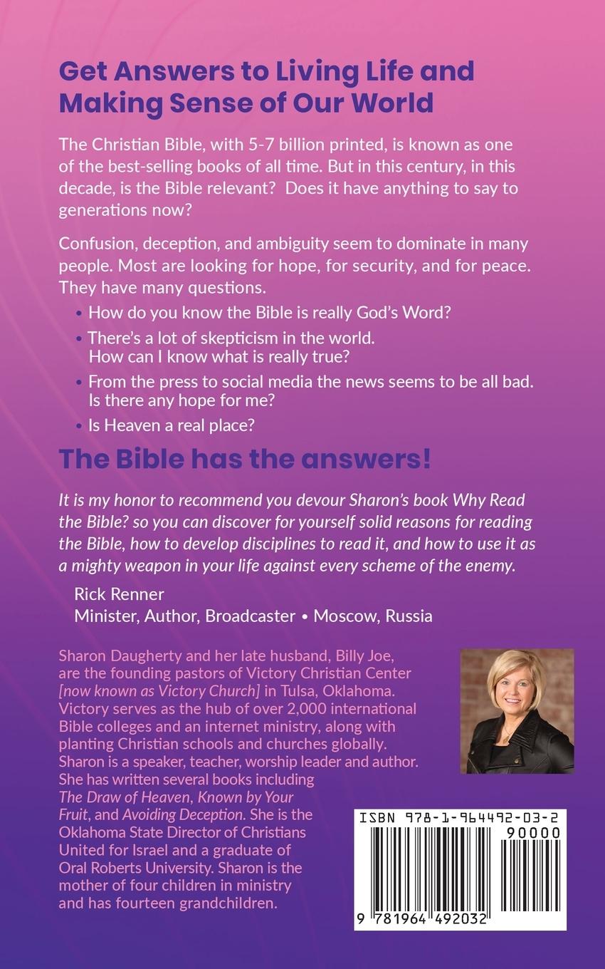 Rückseitencover Why Read the Bible