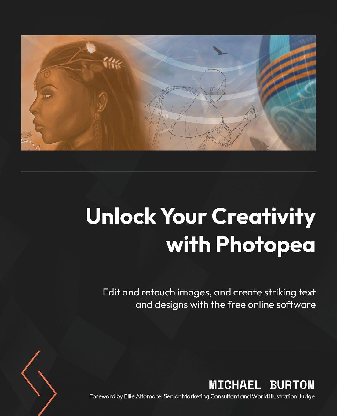 Vorderes Coverbild Unlock Your Creativity with Photopea