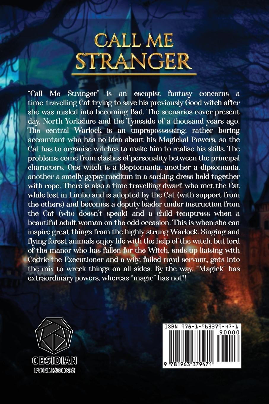 Rückseitencover Call Me Stranger