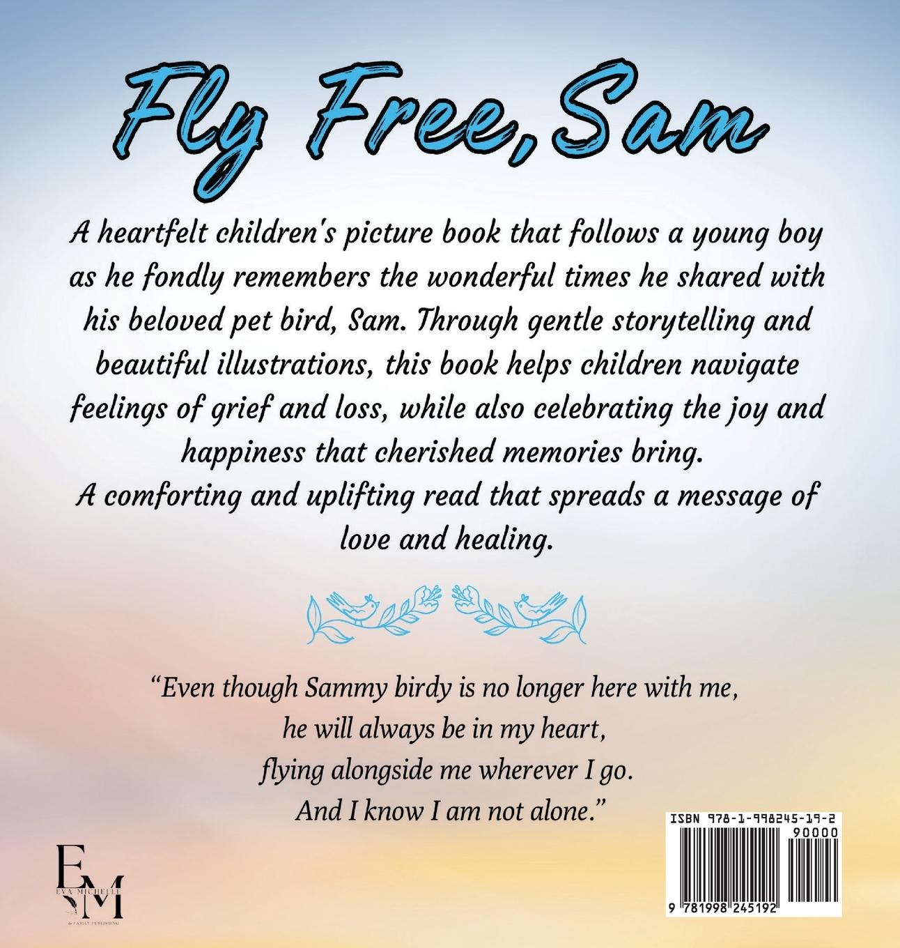 Rückseitencover Fly Free, Sam