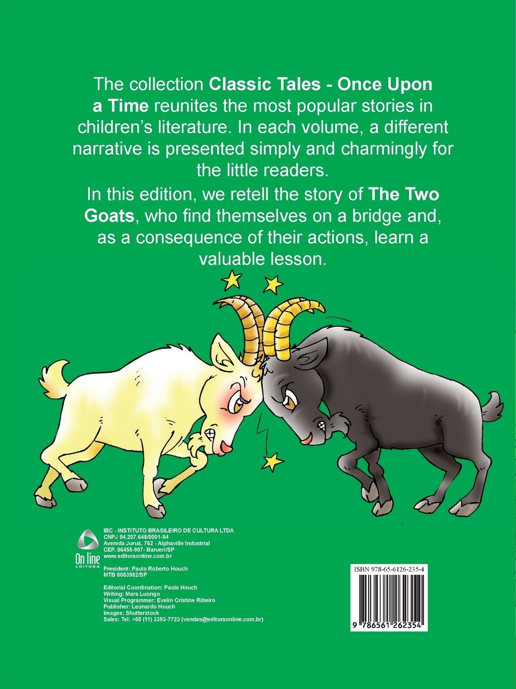 Rückseitencover Classic Tales Once Upon a Time The Two Goats