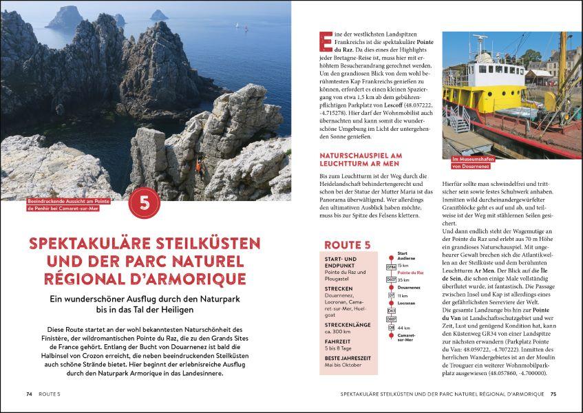 Beispielinhalt (Bild) Bretagne mit dem Wohnmobil