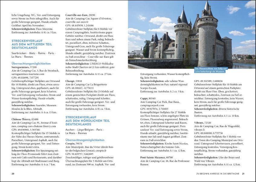 Beispielinhalt (Bild) Bretagne mit dem Wohnmobil