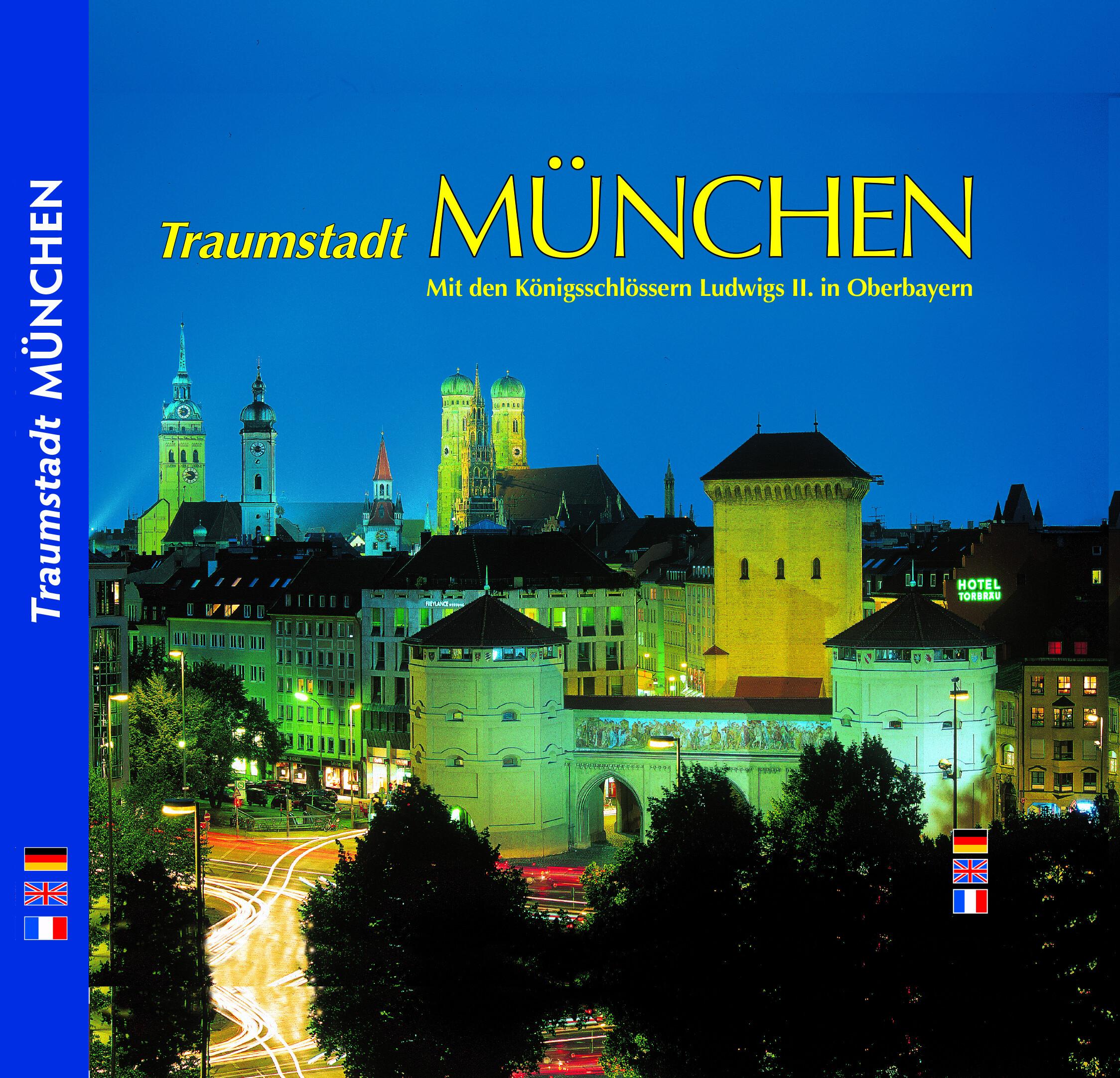 Vorderes Coverbild Traumstadt MÜNCHEN
