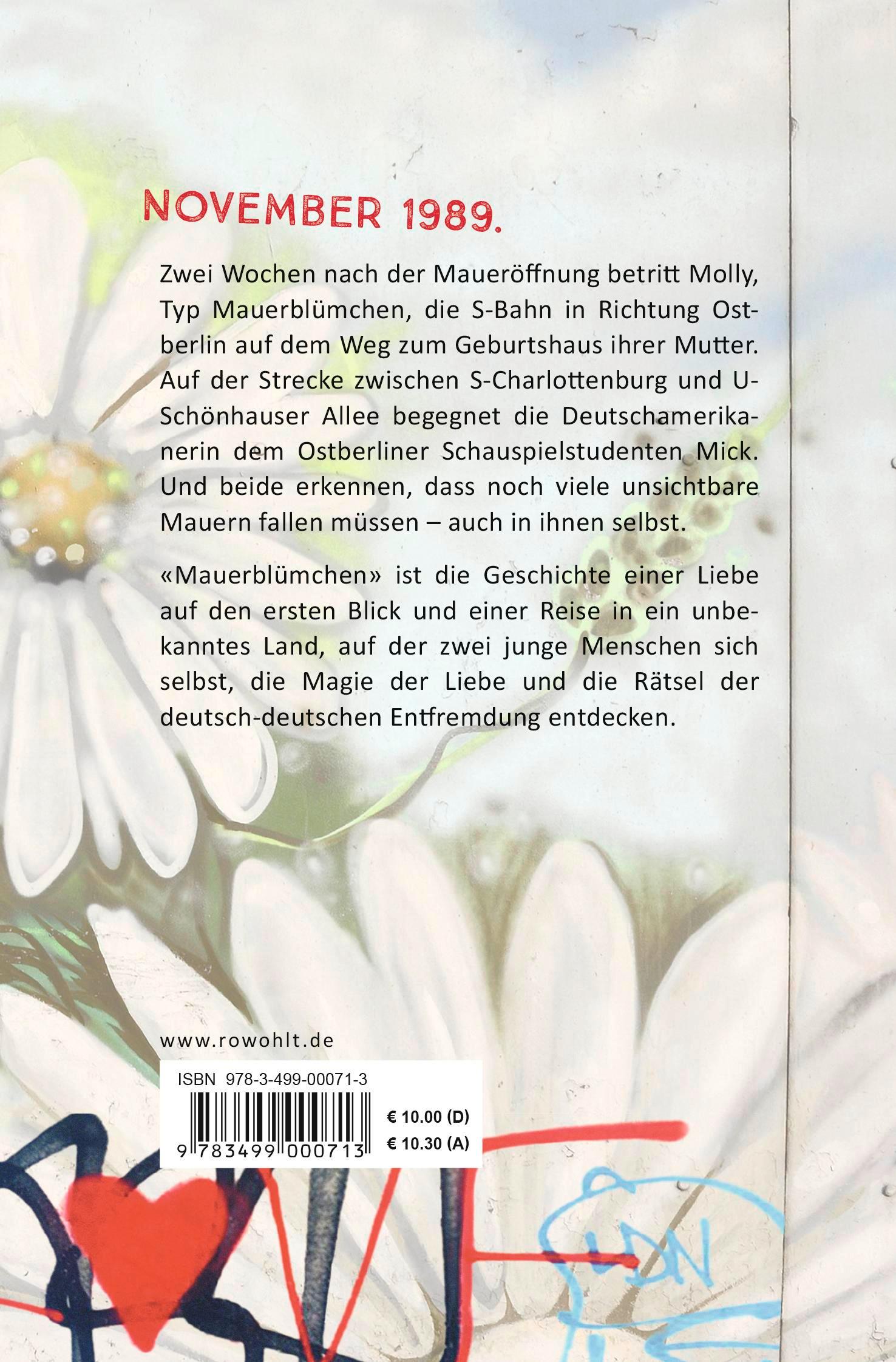 Rückseitencover Mauerblümchen