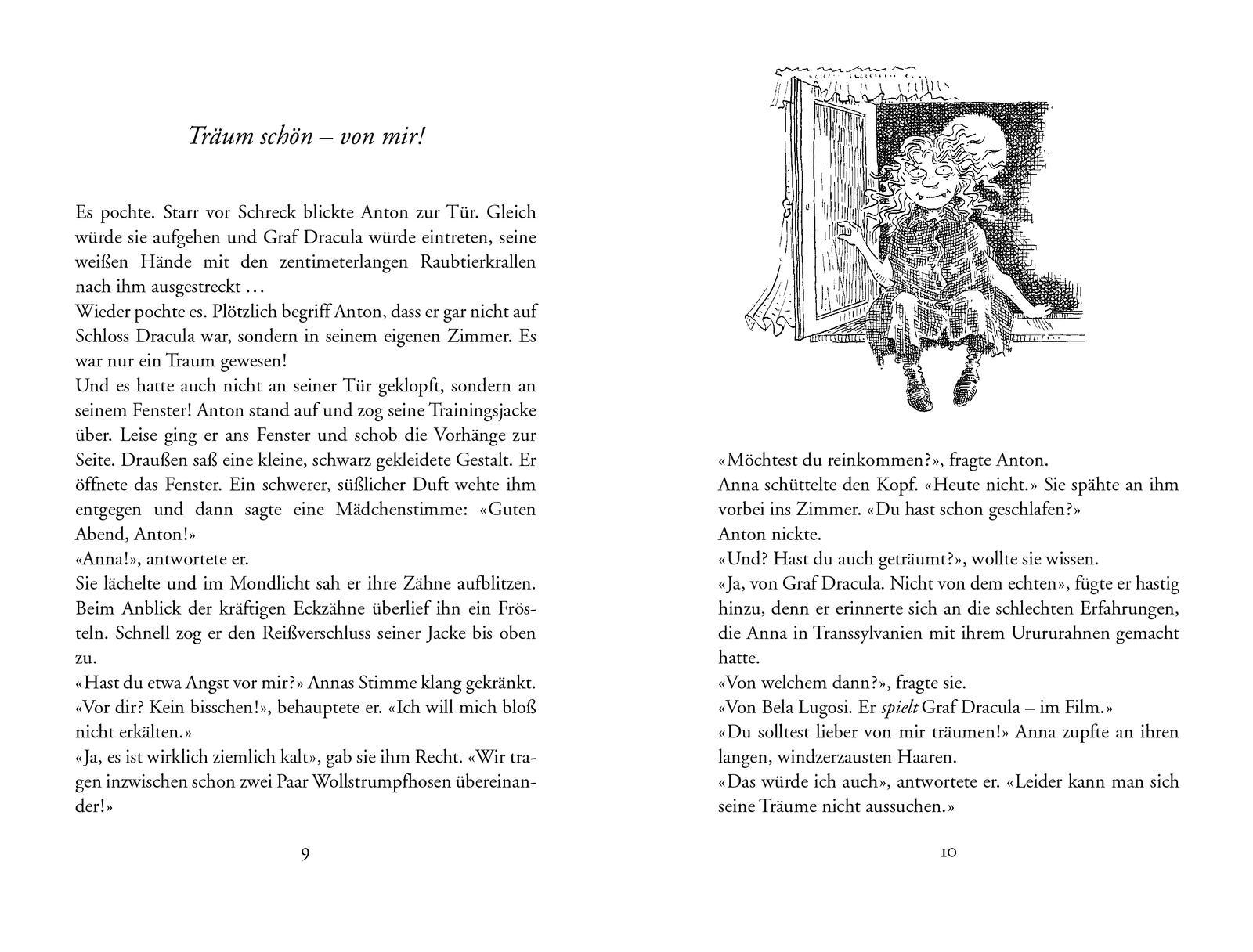 Beispielinhalt (Bild) Der kleine Vampir hat Geburtstag