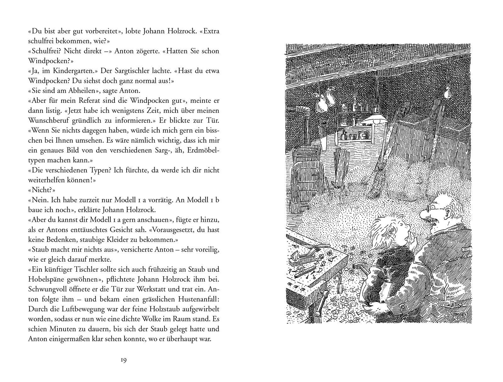 Beispielinhalt (Bild) Der kleine Vampir und die große Verschwörung