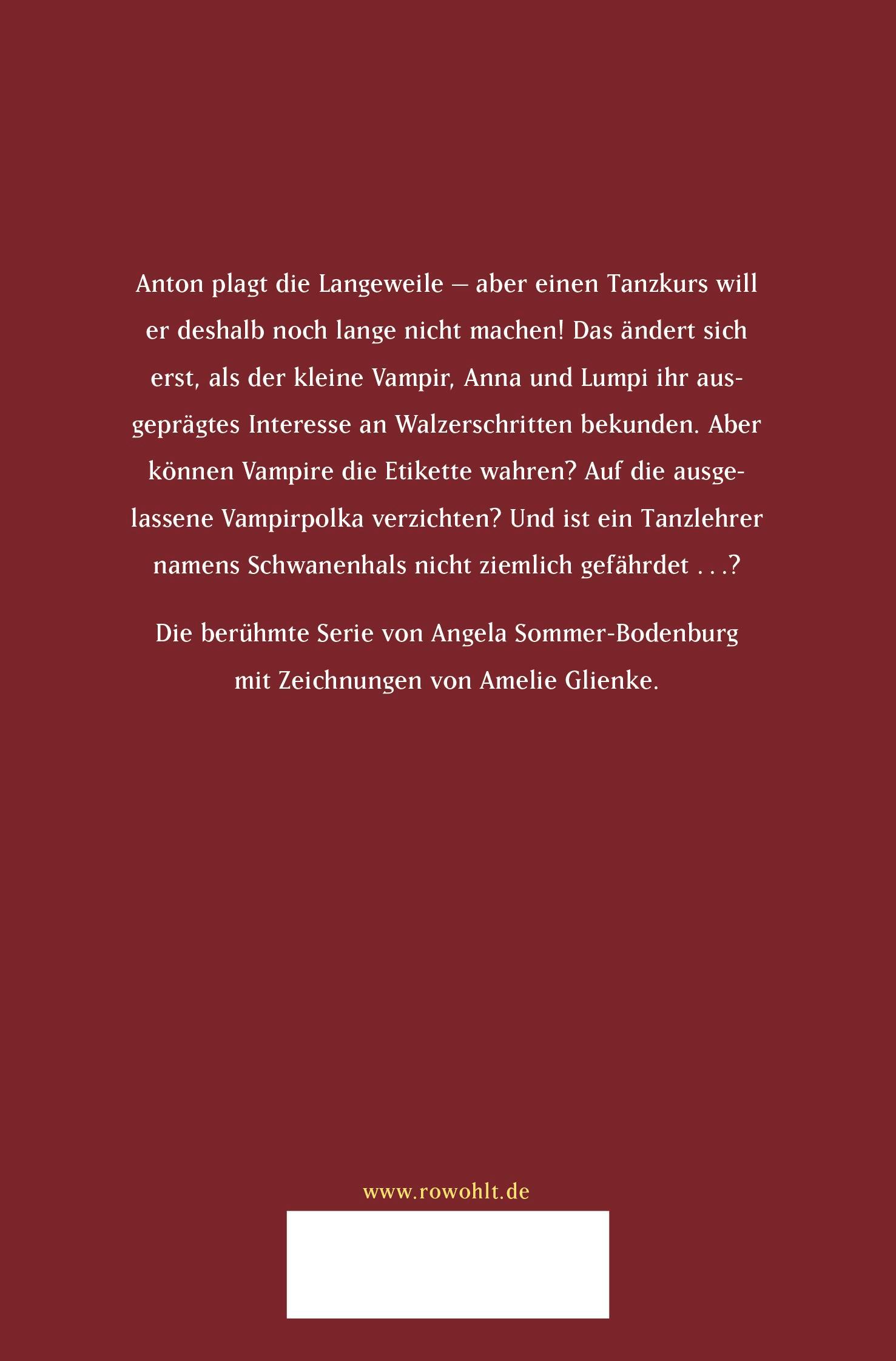 Rückseitencover Der kleine Vampir und die Tanzstunde