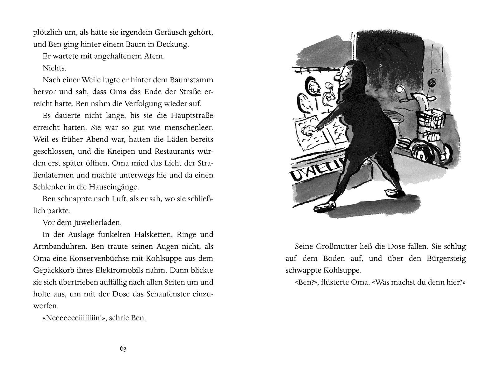 Beispielinhalt (Bild) Gangsta-Oma