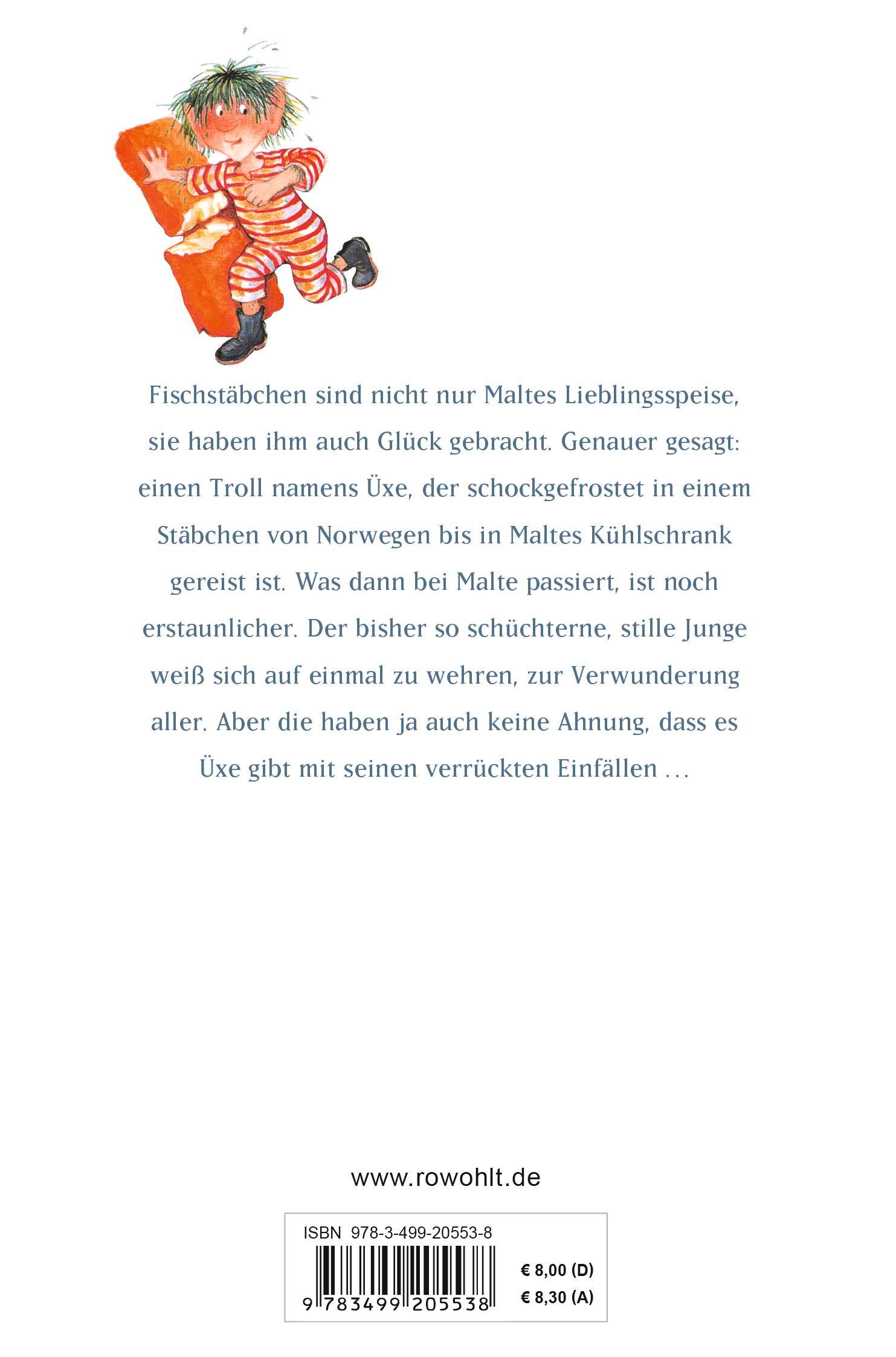Rückseitencover Üxe, der Fischstäbchen-Troll