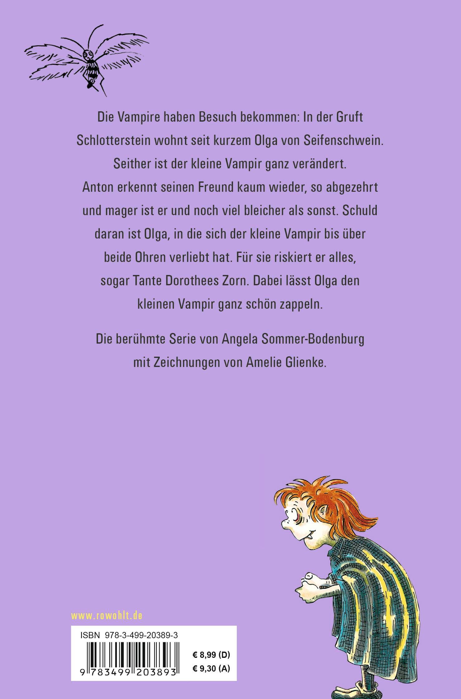 Rückseitencover Der kleine Vampir und die große Liebe