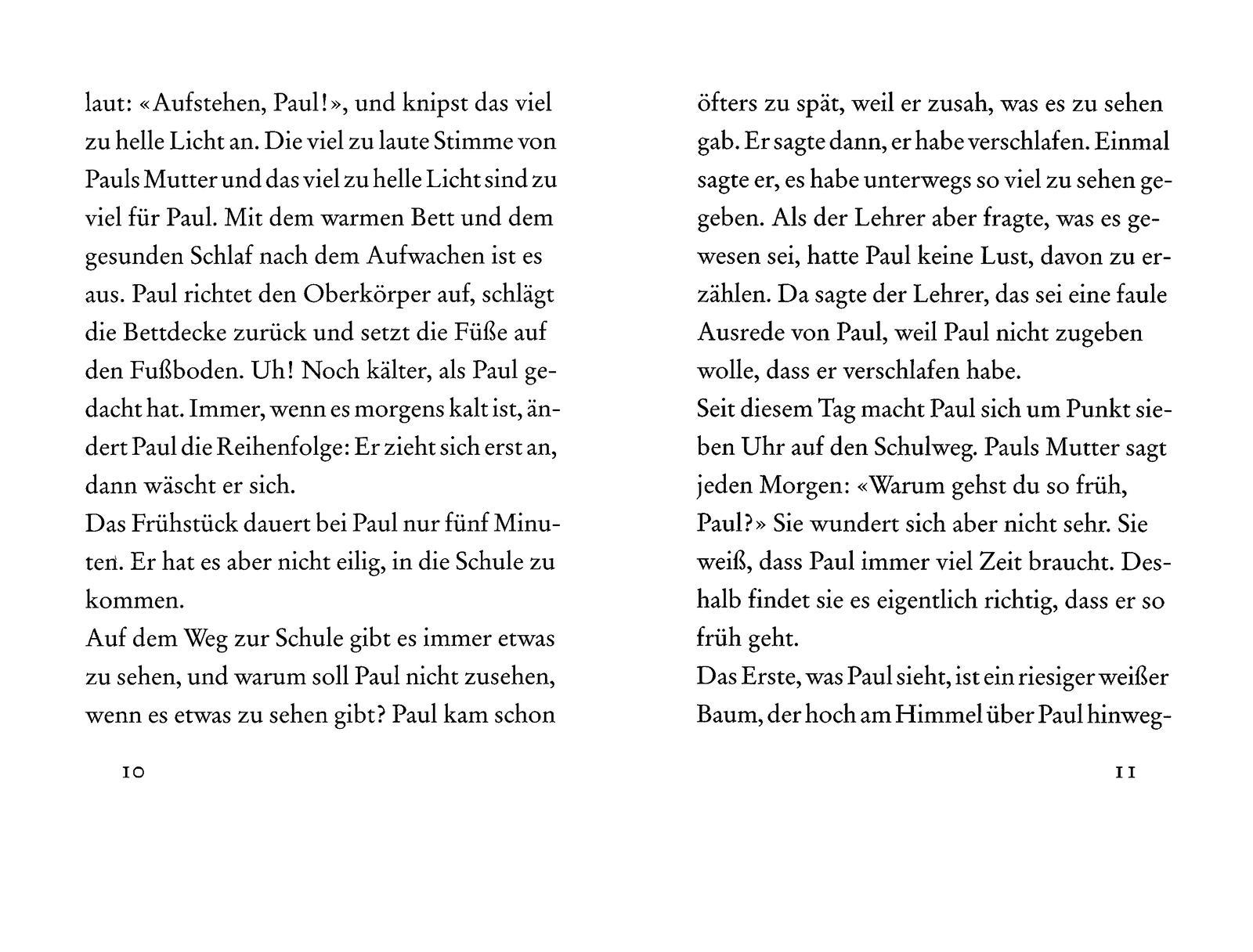 Beispielinhalt (Bild) Der Sprachabschneider