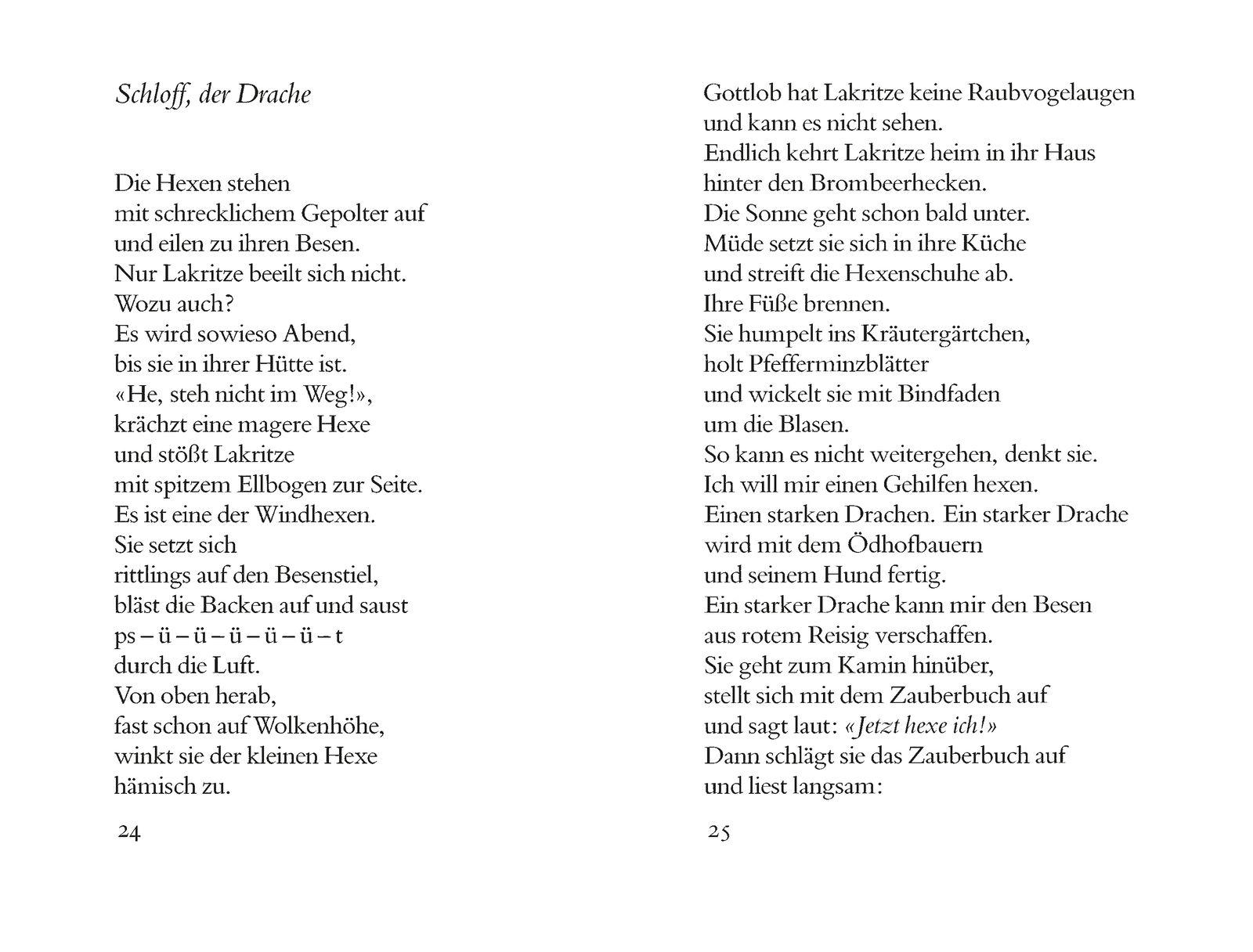 Beispielinhalt (Bild) Hexe Lakritze