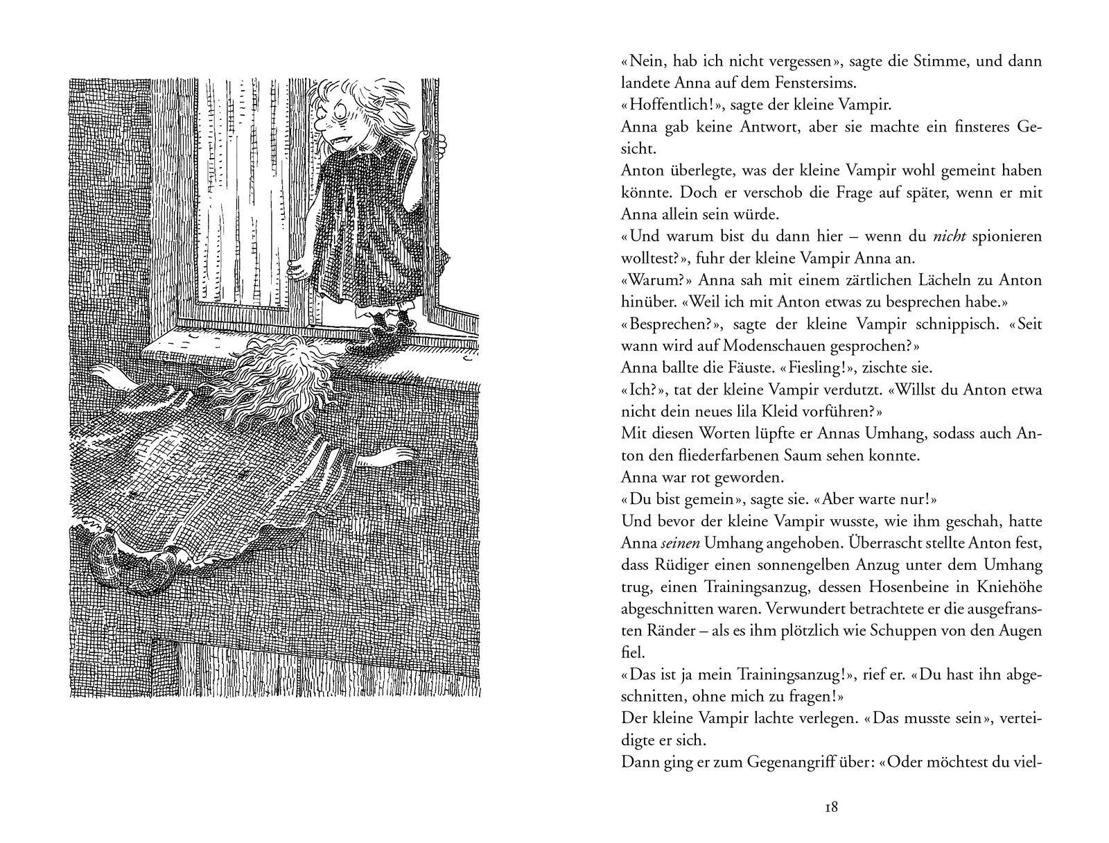 Beispielinhalt (Bild) Der kleine Vampir und der rätselhafte Sarg