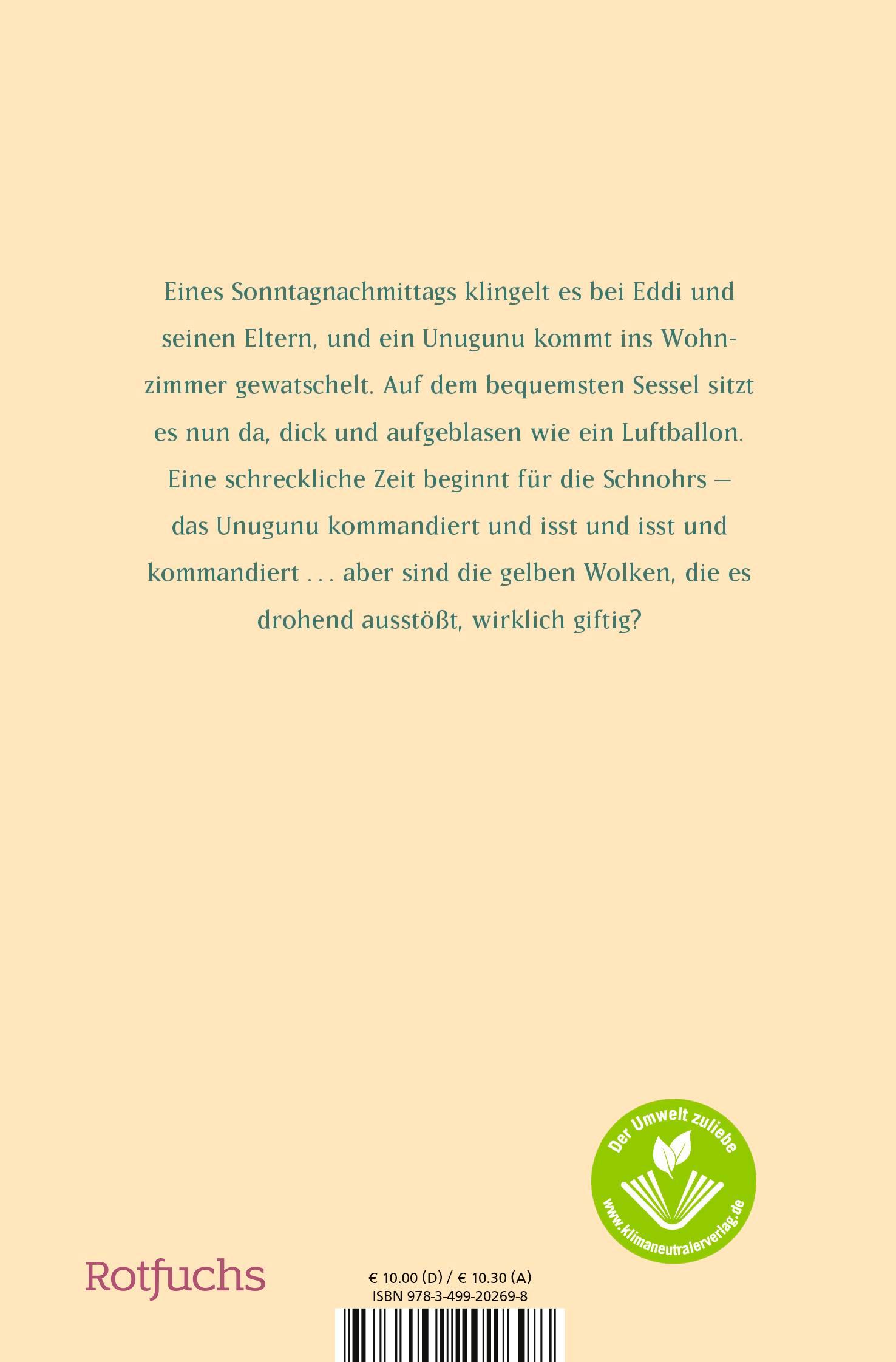 Rückseitencover Wenn ein Unugunu kommt