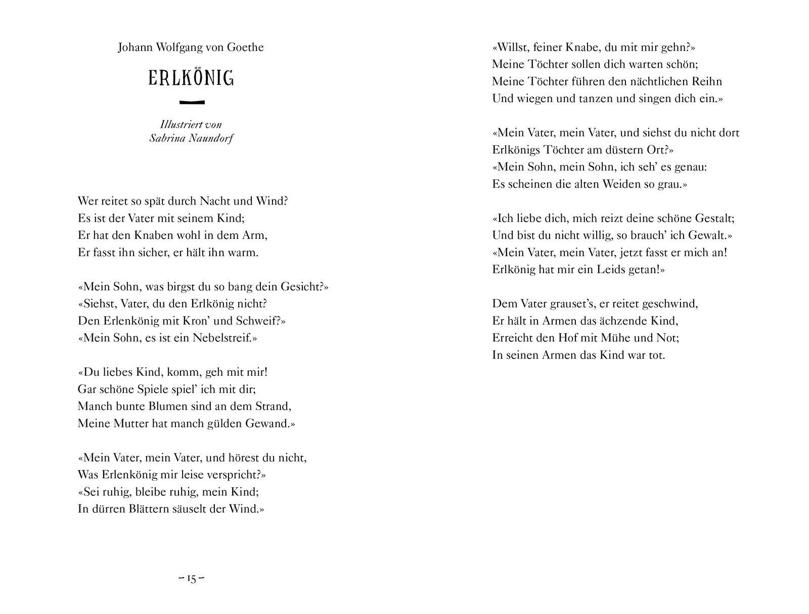 Beispielinhalt (Bild) Schaurigschöne Spukgeschichten für schwarze Nächte