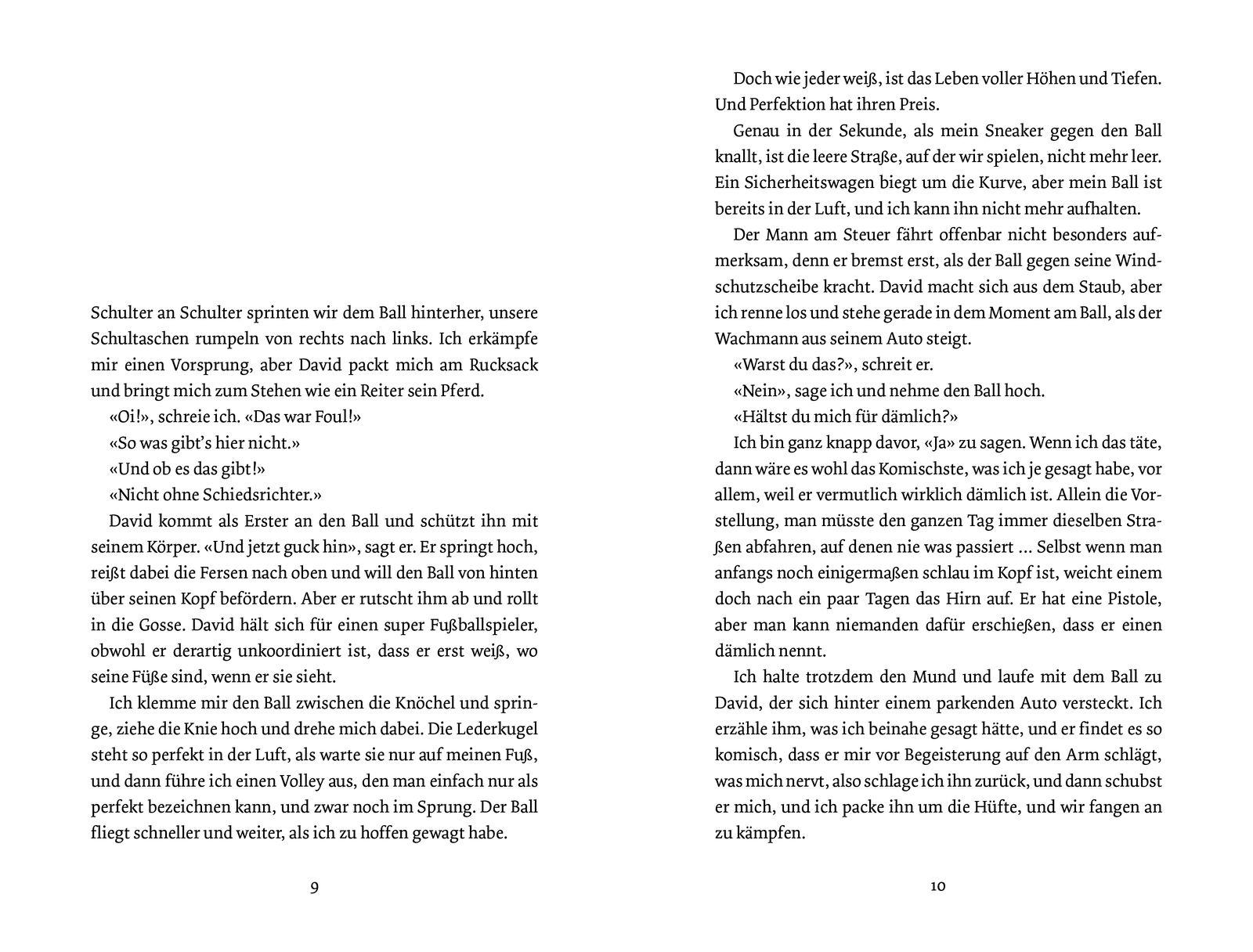 Beispielinhalt (Bild) Auf der richtigen Seite