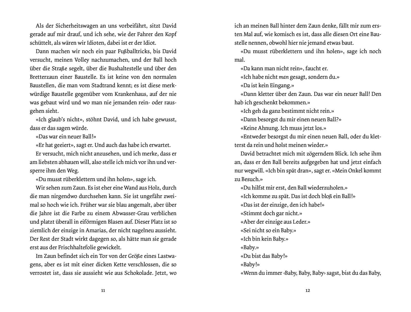 Beispielinhalt (Bild) Auf der richtigen Seite