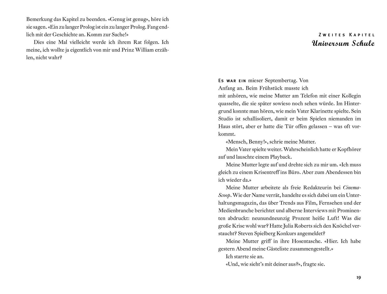 Beispielinhalt (Bild) Prinz William, Maximilian Minsky und ich