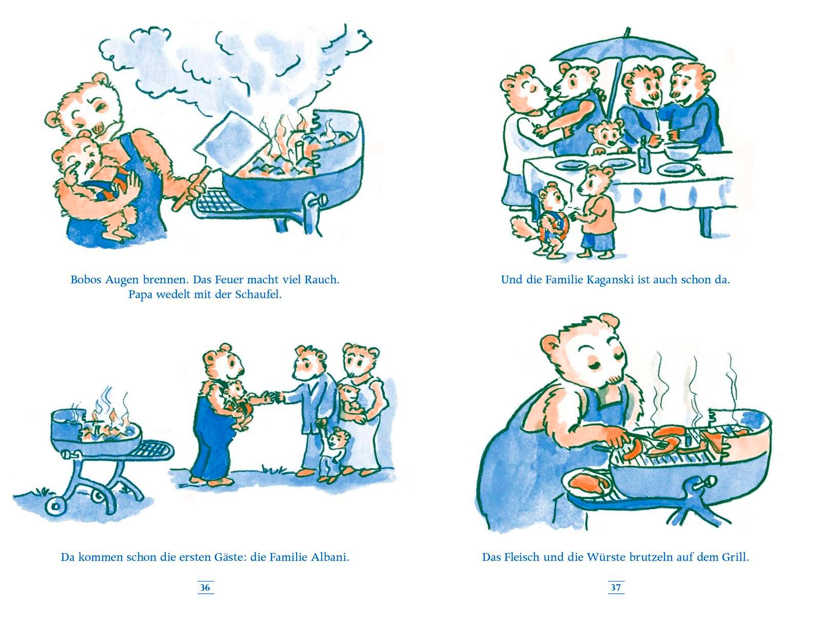 Beispielinhalt (Bild) Bobo Siebenschläfer wird nicht müde