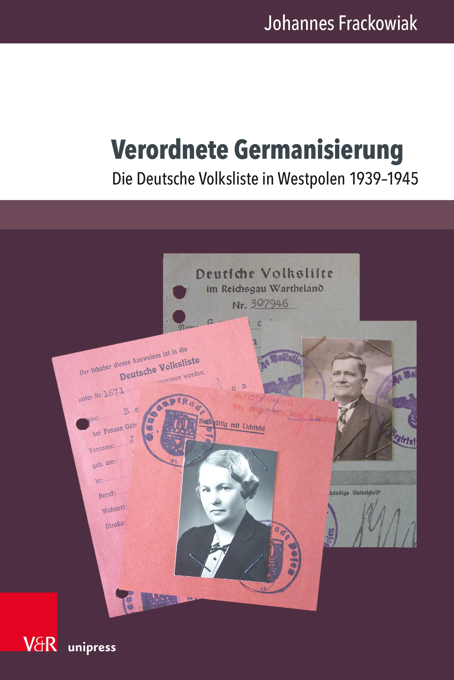 Vorderes Coverbild Verordnete Germanisierung