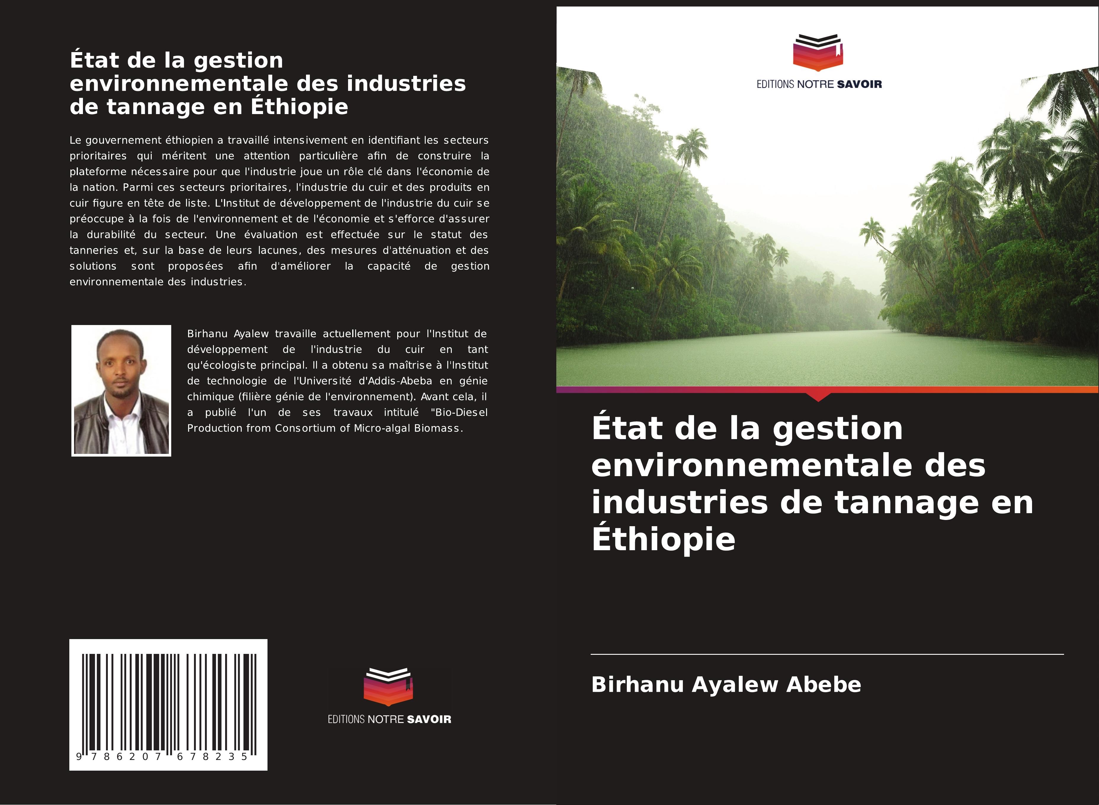 Vorderes Coverbild État de la gestion environnementale des industries de tannage en Éthiopie