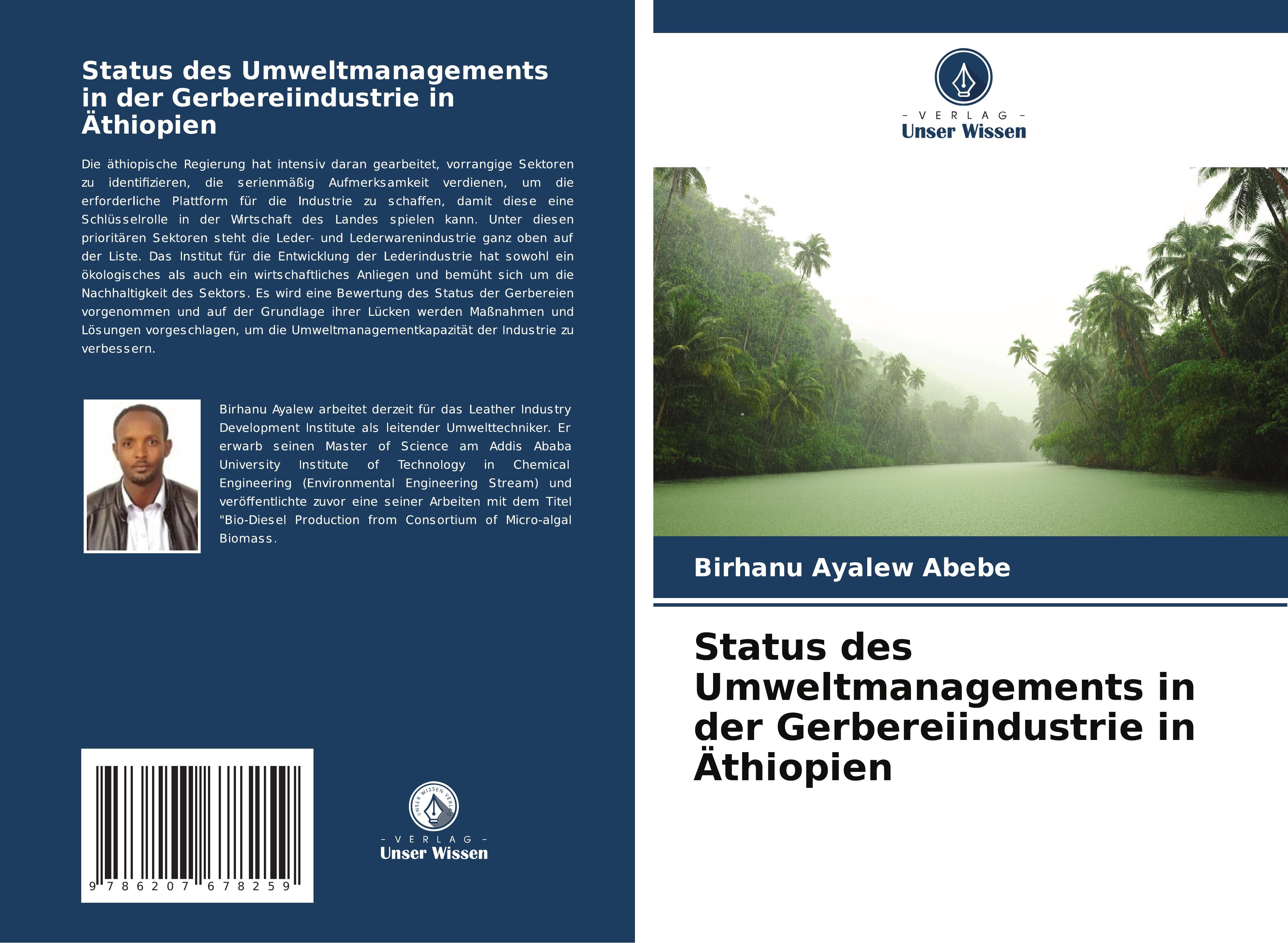 Vorderes Coverbild Status des Umweltmanagements in der Gerbereiindustrie in Äthiopien