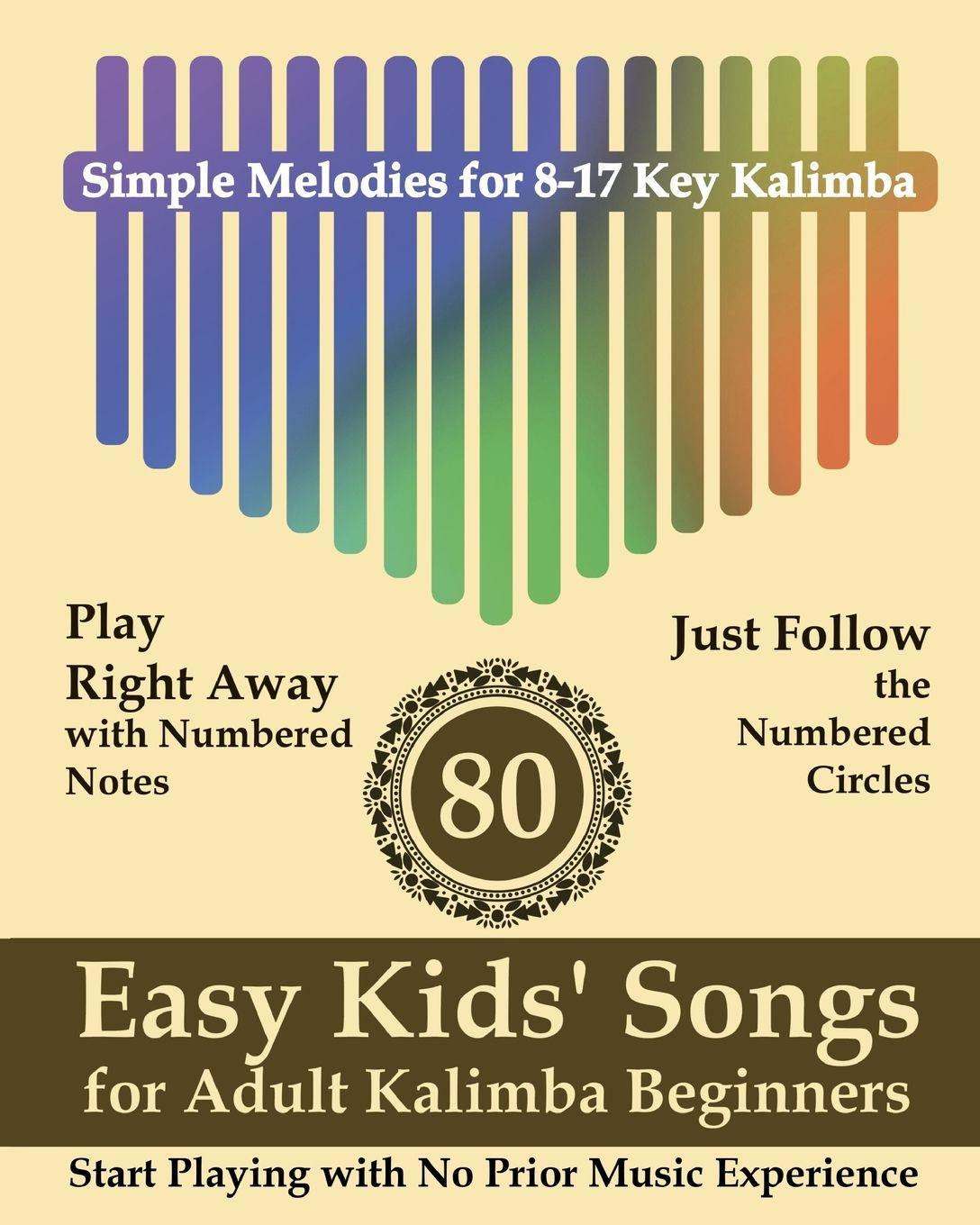 Vorderes Coverbild 80 Easy Kids' Songs for Adult Kalimba Beginners