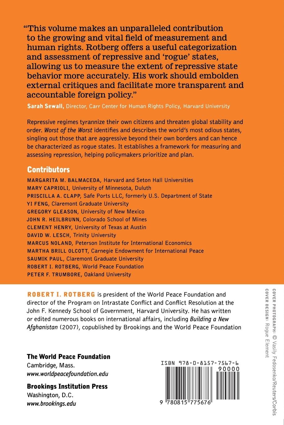 Rückseitencover Worst of the Worst