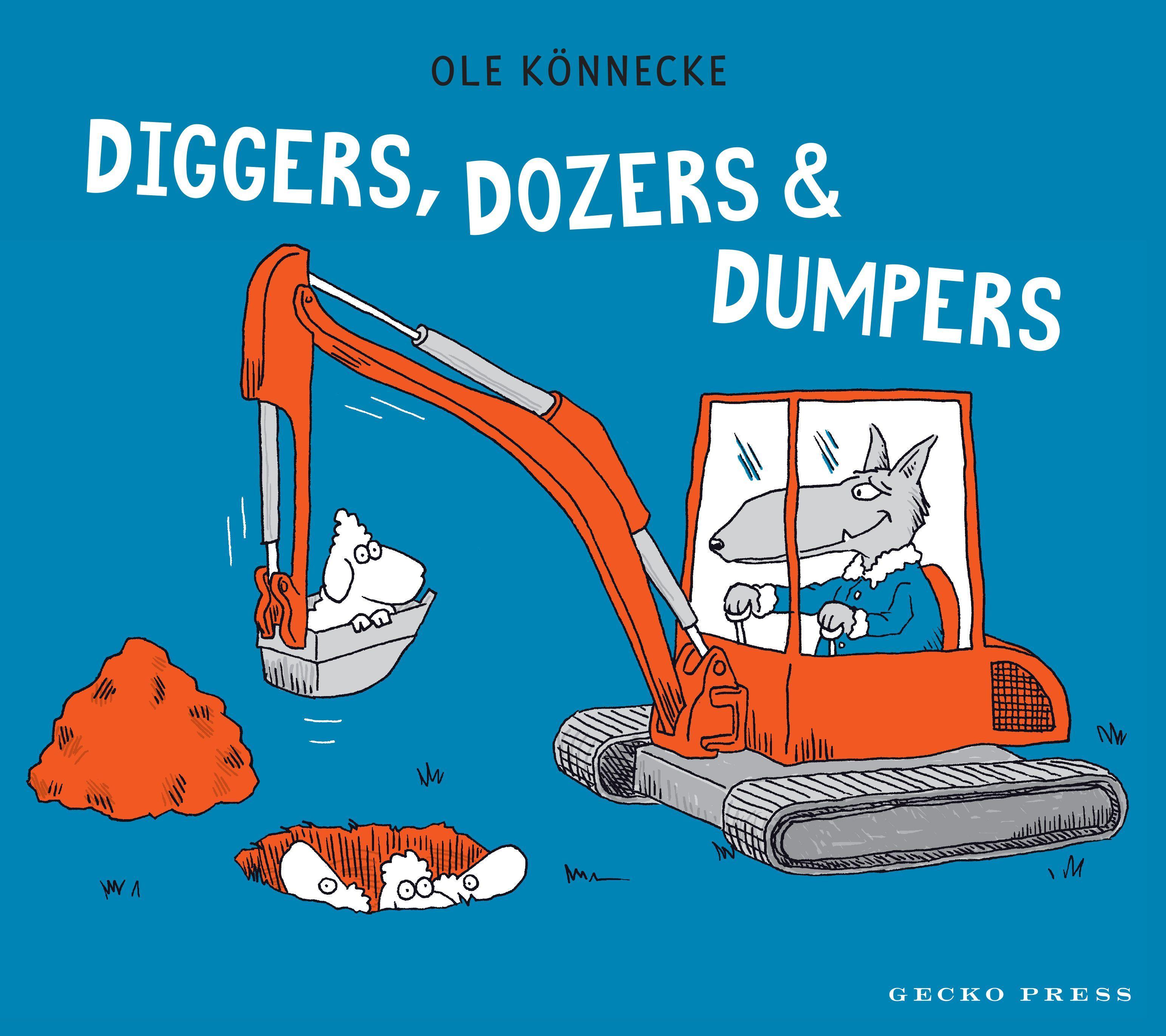 Vorderes Coverbild Diggers, Dozers and Dumpers