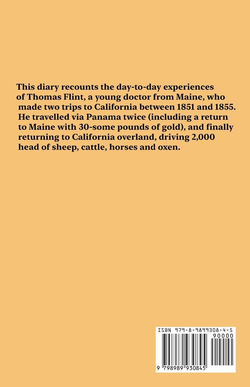 Rückseitencover The Diary of Dr. Thomas Flint