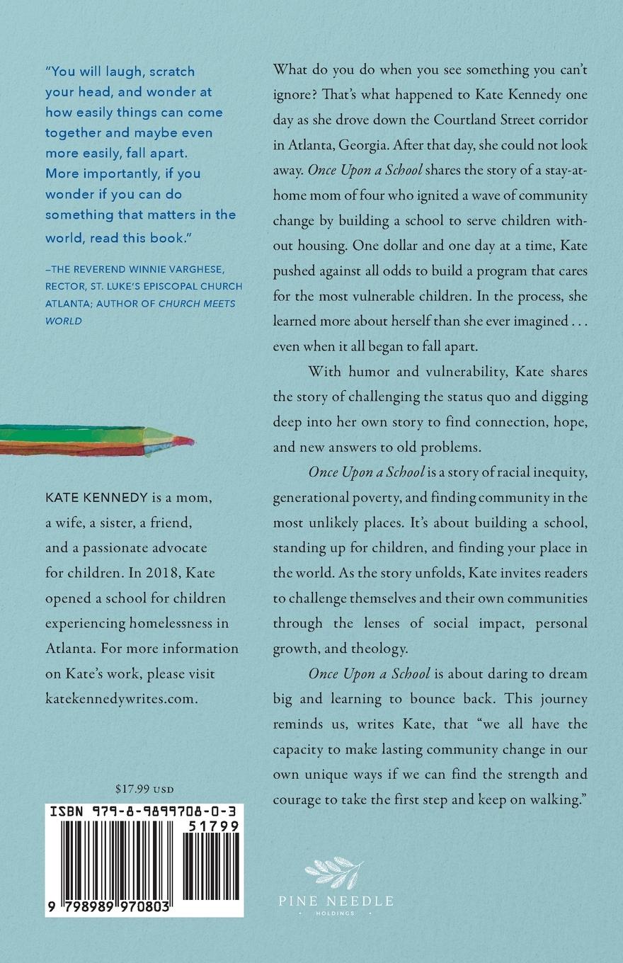 Rückseitencover Once Upon a School