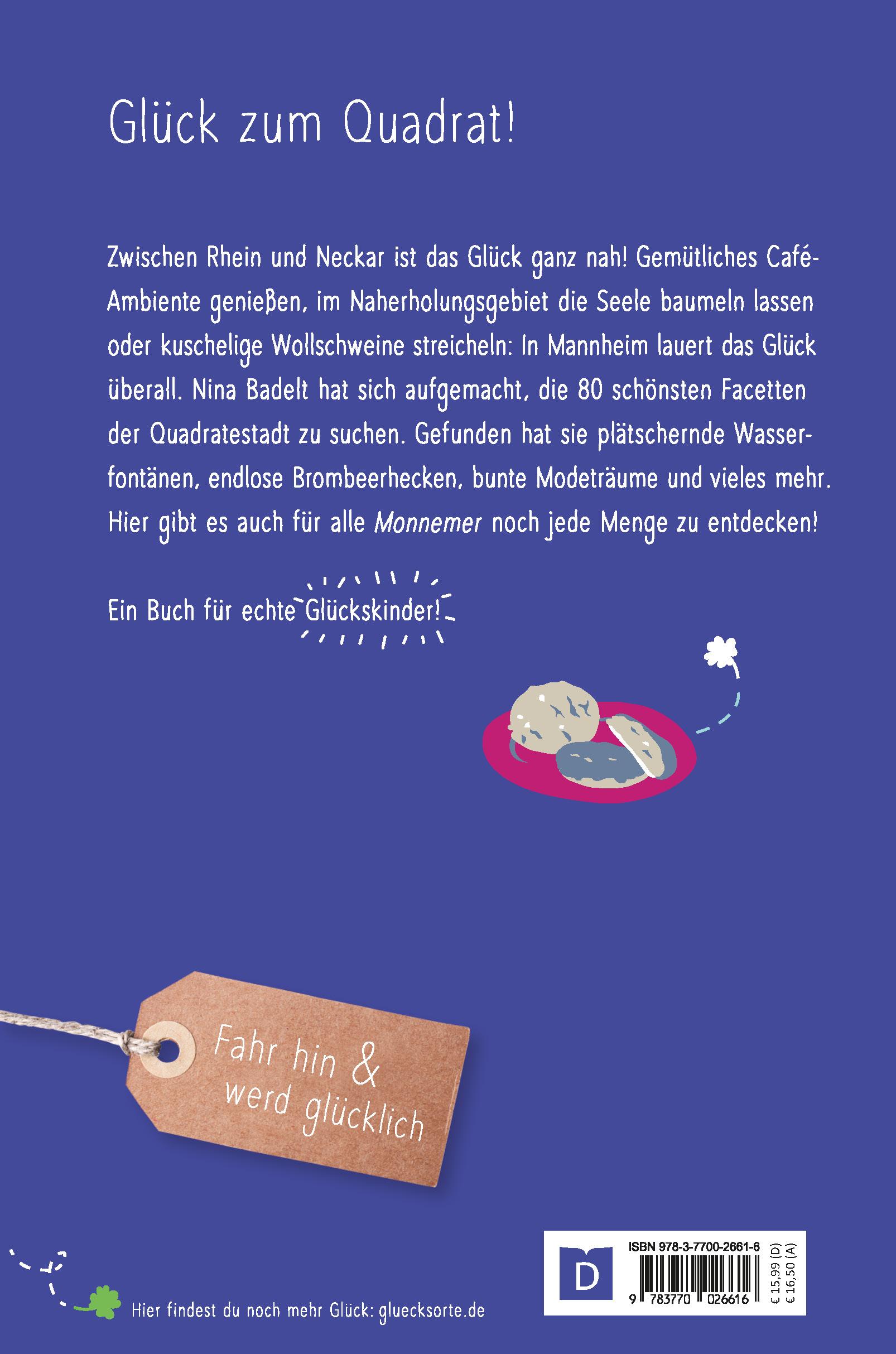 Rückseitencover Glücksorte in Mannheim