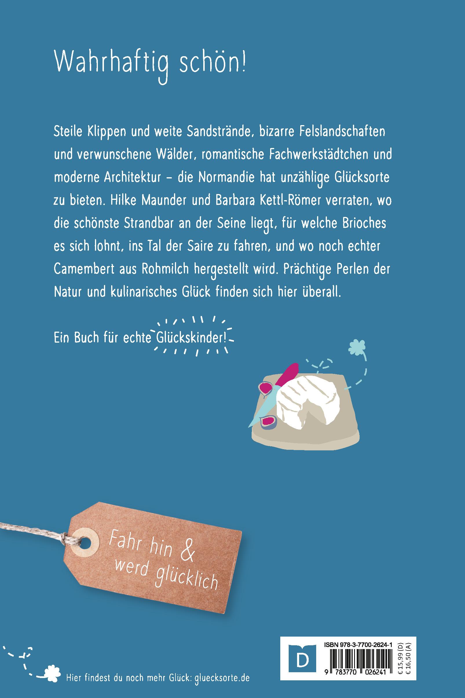 Rückseitencover Glücksorte in der Normandie