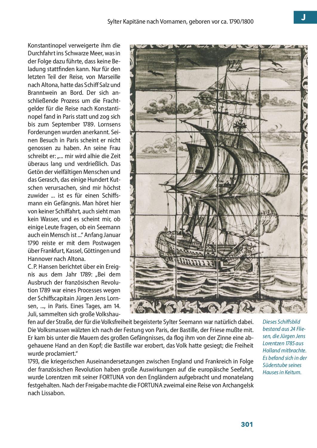 Beispielinhalt (Bild) Sylter Kapitäne