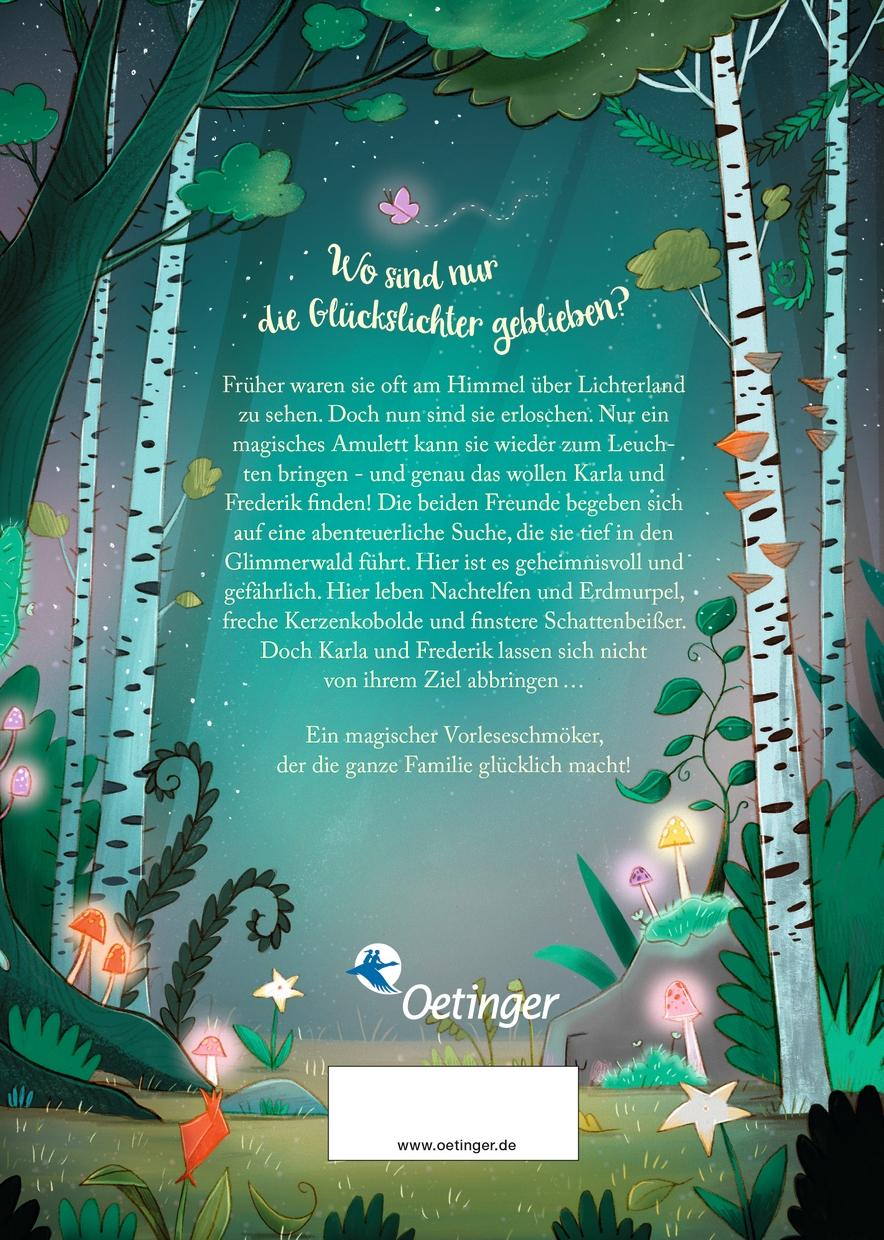 Rückseitencover Lichterland 1. Die Suche nach dem magischen Amulett